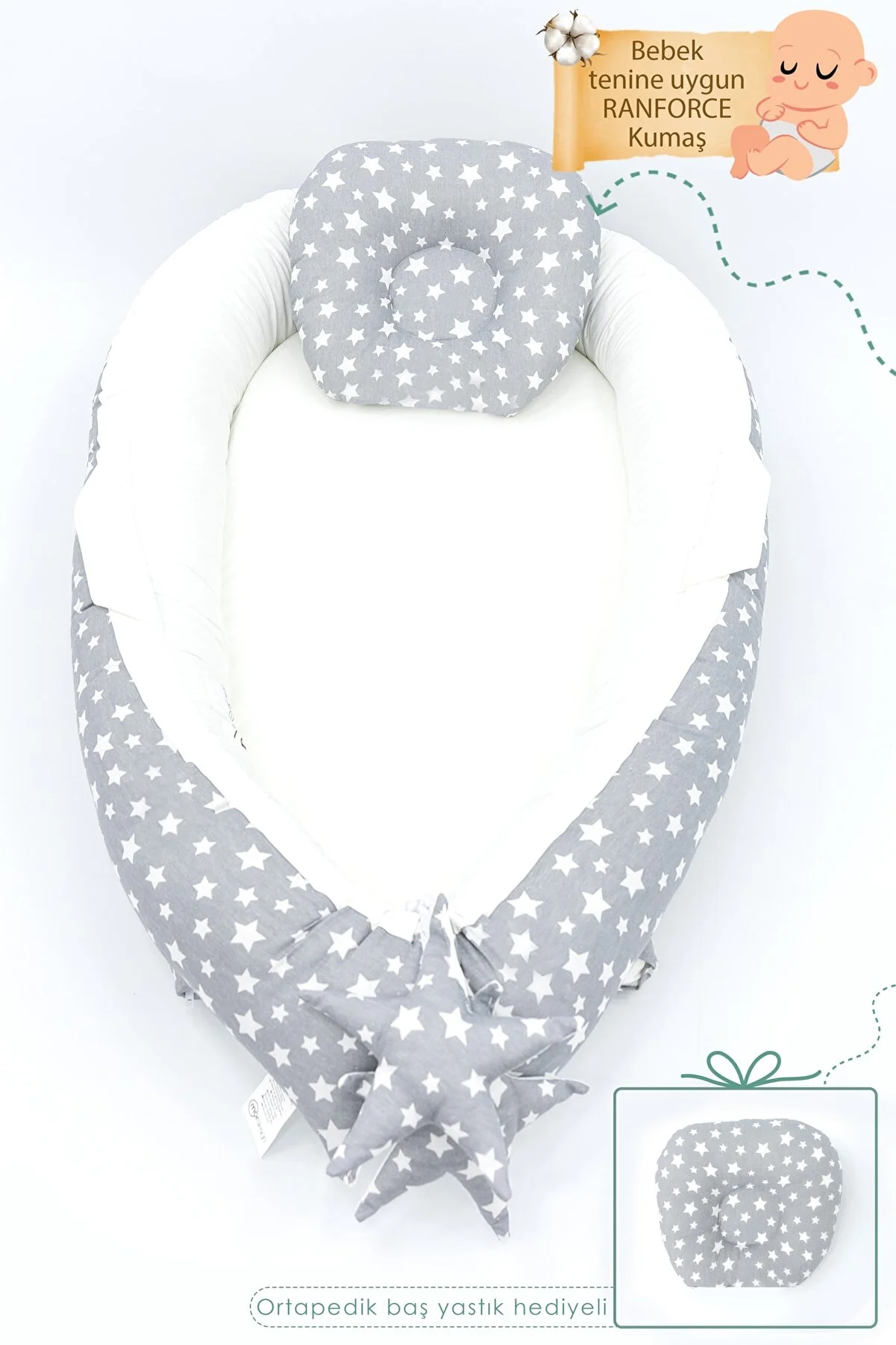 Mordesign Babynest Orthopedic Baby Bed - Comfort and Safety for Your Little One"