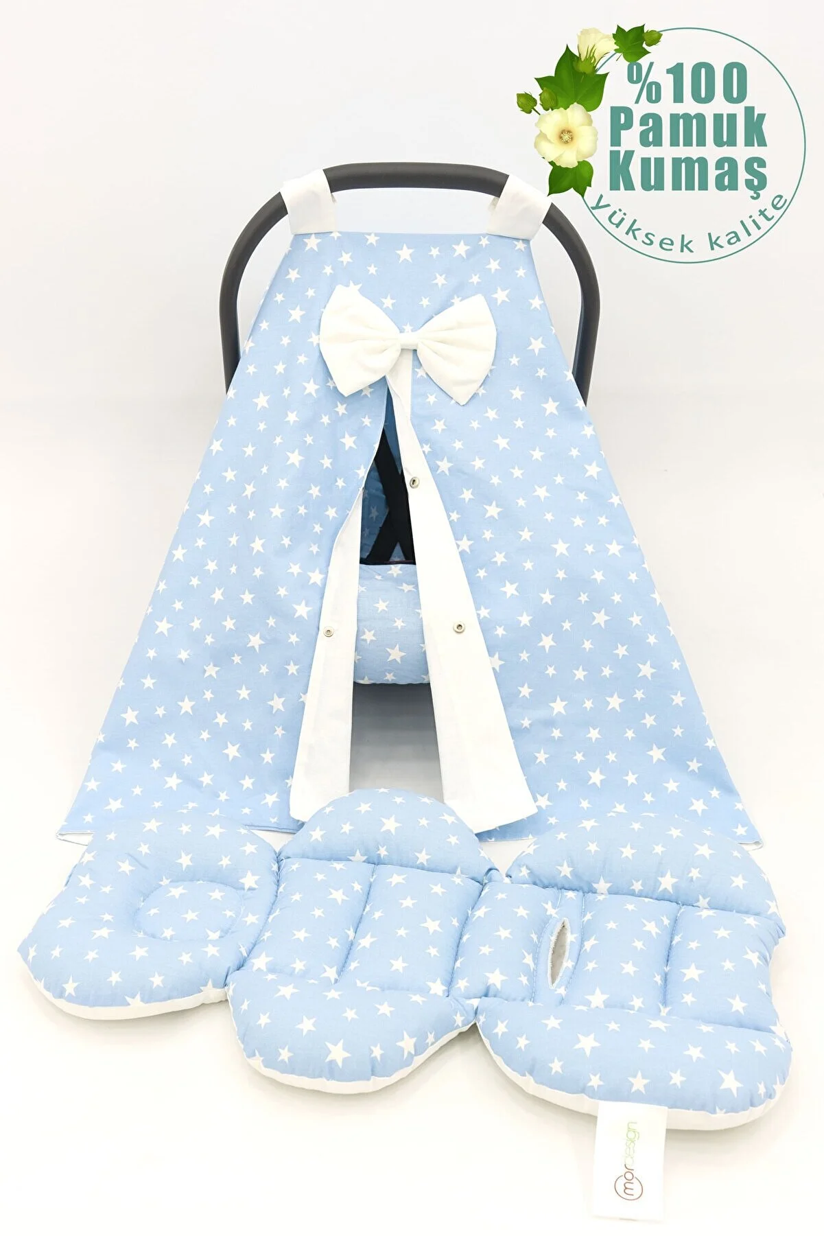 Mordesign Orthopedic Stroller Cushion Set - Comfort and Style for Your Baby"