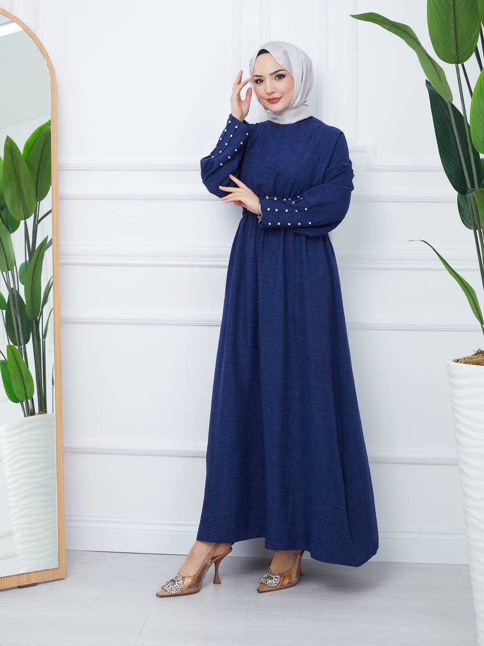 Chic Long Sleeve Long Dress: Elevate Your Style k123