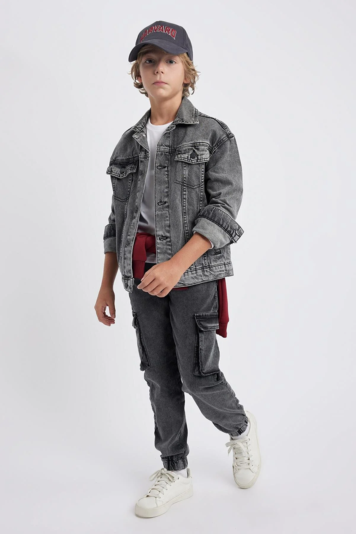 Defacto Boys' Denim Jacket (A3783A823AU)