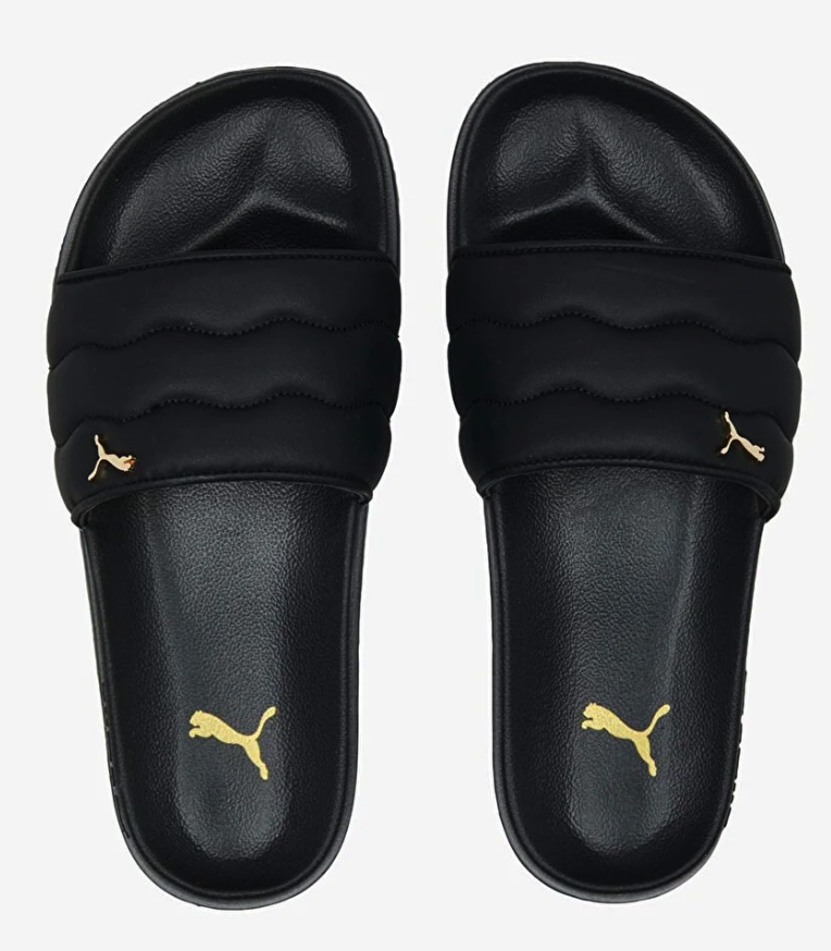 Puma Leadcat 2.0 Puffy Women's Black Slippers