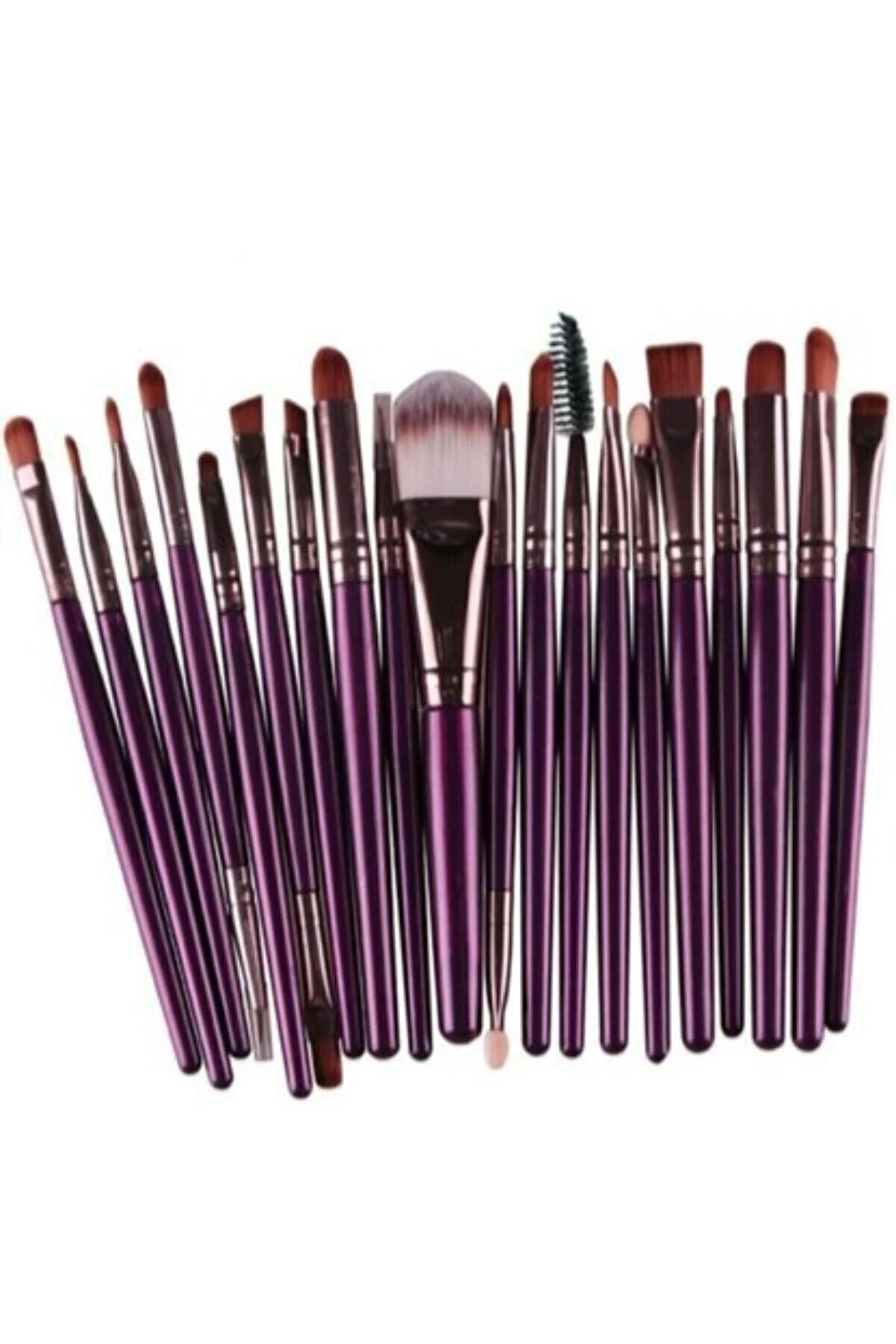İzla purple 20-Piece Professional Soft Makeup Brush Set
