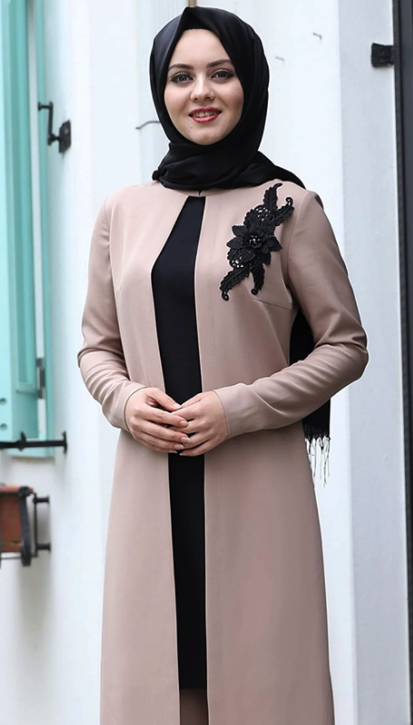 Hijab Zümra Double Hijab Suit Mink TYC00786327689
