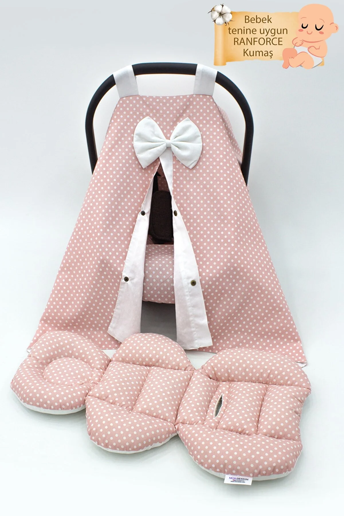 Mordesign Orthopedic Stroller Cushion Set - Comfort and Style for Your Baby"