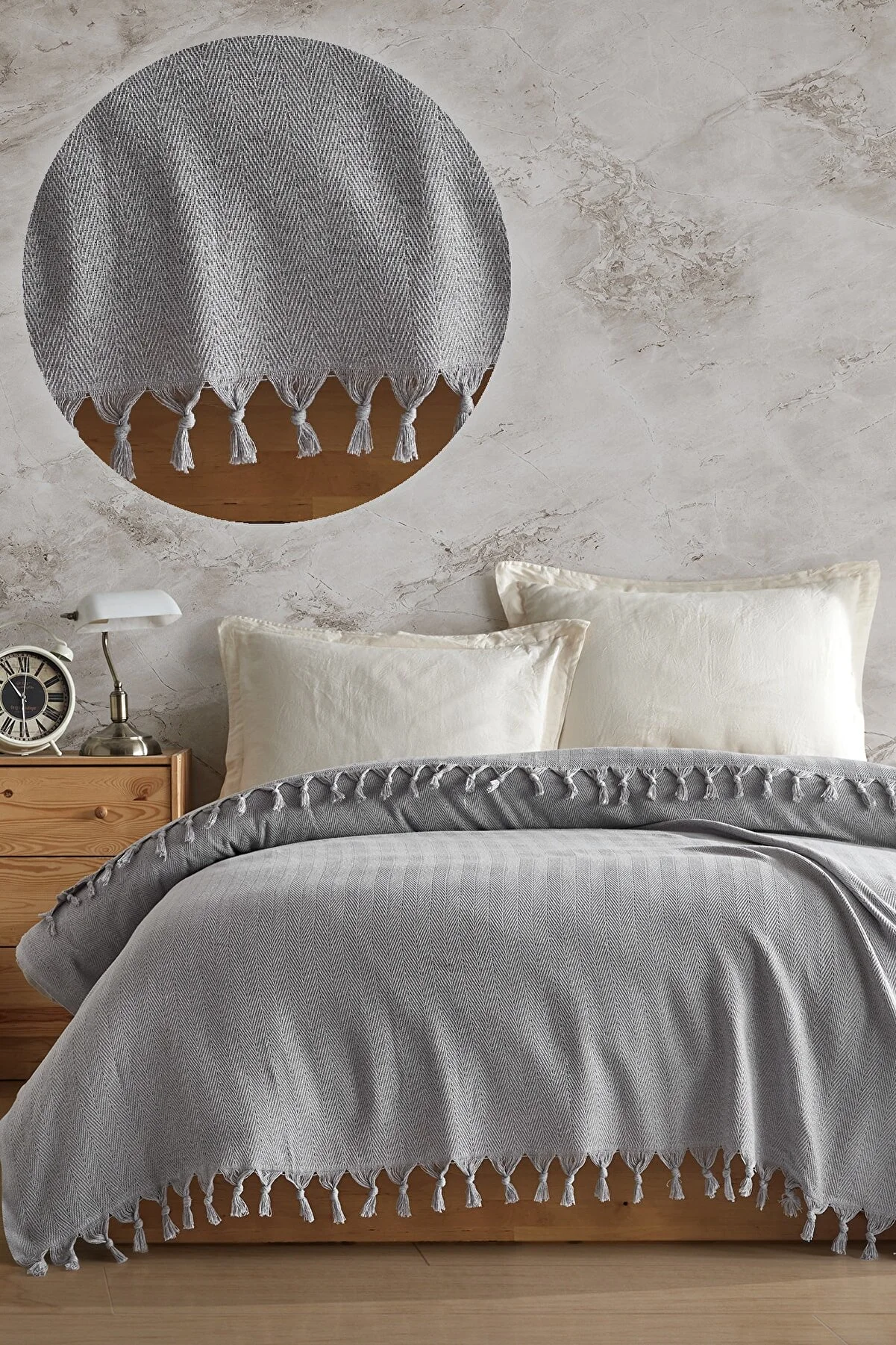 Viaden Berlino Double Bedspread - Sustainable and Versatile 200*230 cm