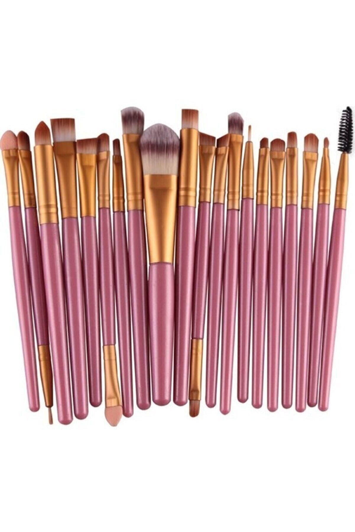 İzla pink 20-Piece Professional Soft Makeup Brush Set